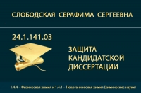 Защита кандидатской диссертации С.С. Слободской