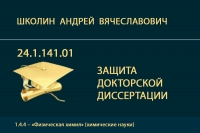 Представление к защите докторской диссертации А.В. Школина